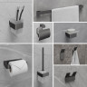 Ершик для унитаза LEMARK SMOOTH LINE с держателем графит 9766021